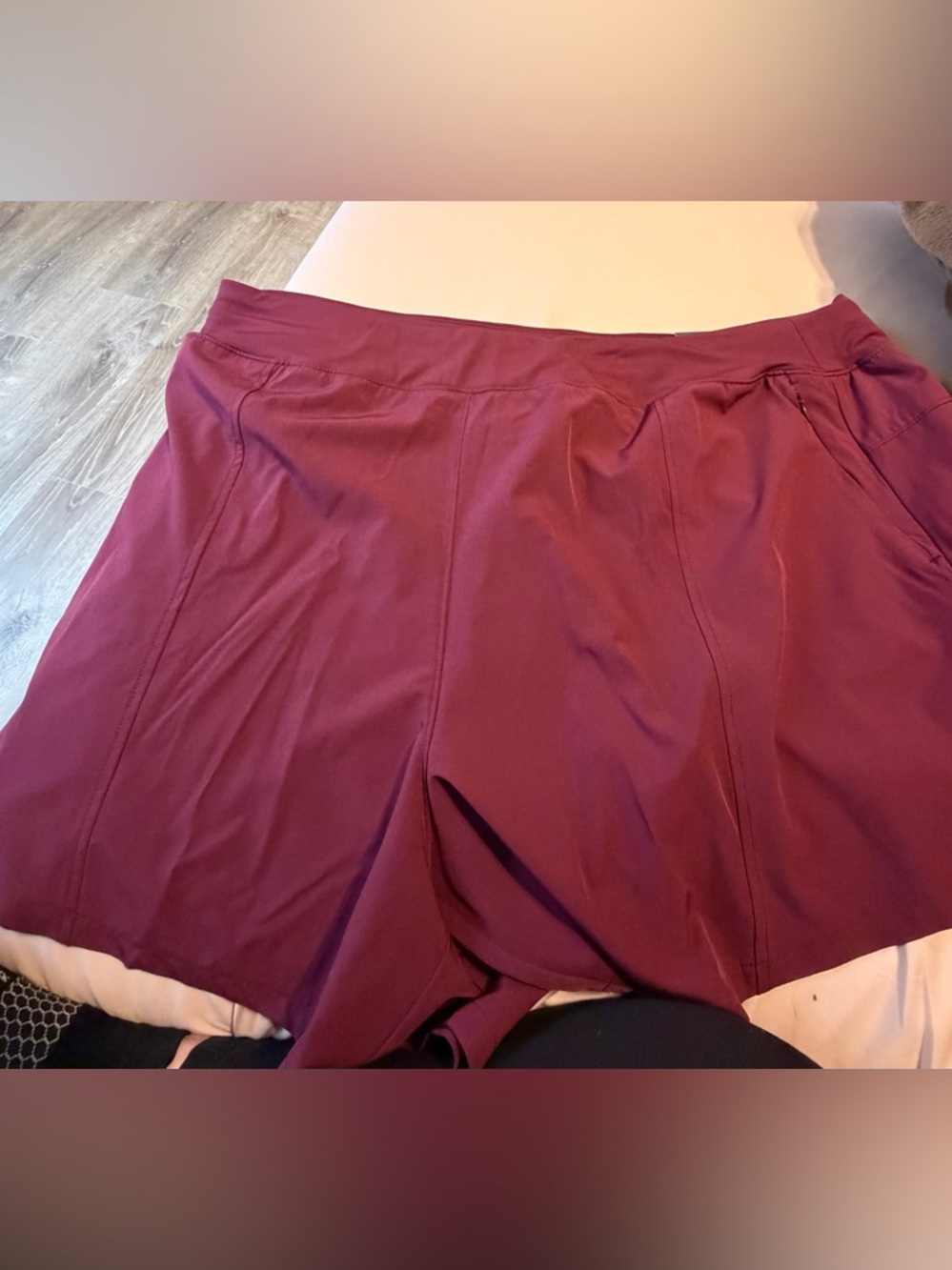 Tek Gear Burgundy Athletic Skort